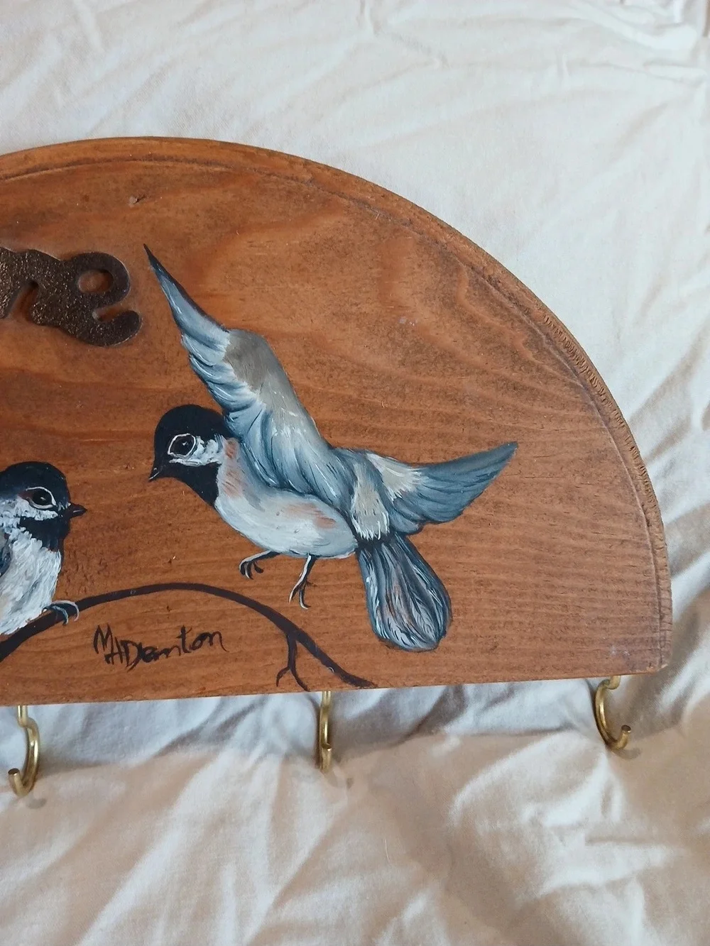 Vintage Key Hook Wall Hang
